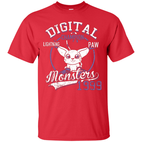 T-Shirts Red / Small Lightning Paw T-Shirt