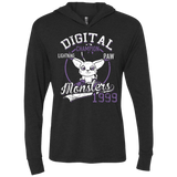 T-Shirts Vintage Black / X-Small Lightning Paw Triblend Long Sleeve Hoodie Tee