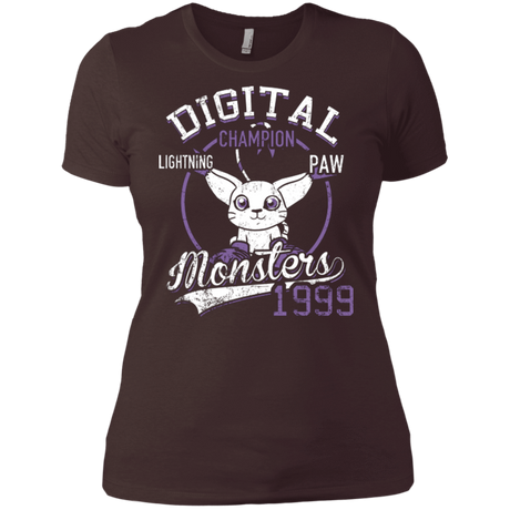 T-Shirts Dark Chocolate / X-Small Lightning Paw Women's Premium T-Shirt