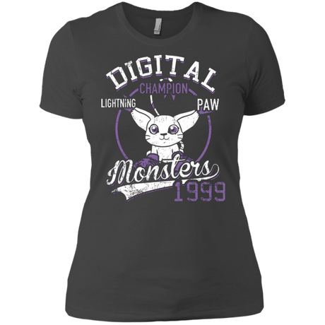 T-Shirts Heavy Metal / X-Small Lightning Paw Women's Premium T-Shirt