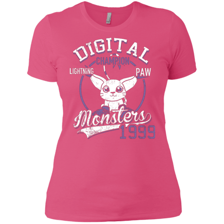 T-Shirts Hot Pink / X-Small Lightning Paw Women's Premium T-Shirt