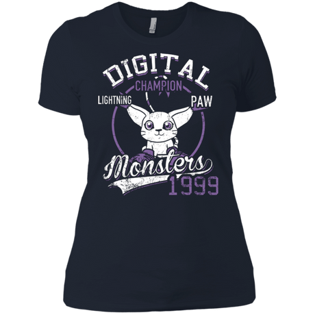 T-Shirts Midnight Navy / X-Small Lightning Paw Women's Premium T-Shirt