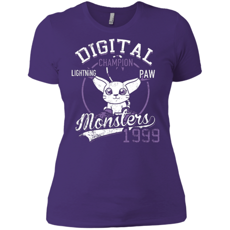 T-Shirts Purple / X-Small Lightning Paw Women's Premium T-Shirt
