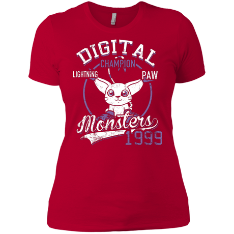 T-Shirts Red / X-Small Lightning Paw Women's Premium T-Shirt