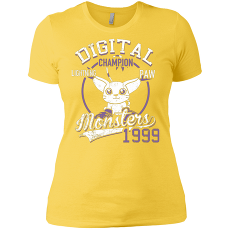 T-Shirts Vibrant Yellow / X-Small Lightning Paw Women's Premium T-Shirt