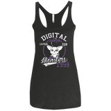 T-Shirts Vintage Black / X-Small Lightning Paw Women's Triblend Racerback Tank