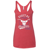 T-Shirts Vintage Red / X-Small Lightning Paw Women's Triblend Racerback Tank