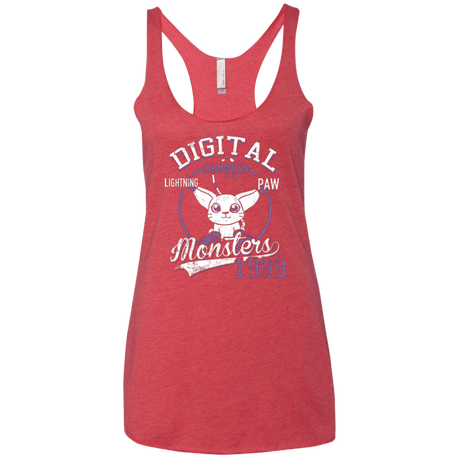 T-Shirts Vintage Red / X-Small Lightning Paw Women's Triblend Racerback Tank