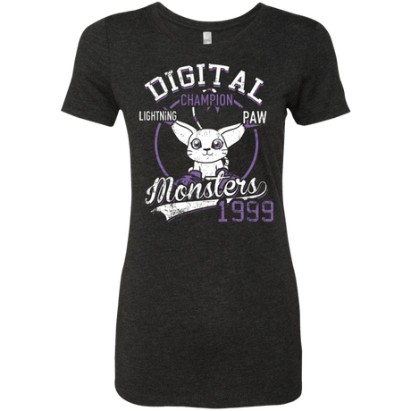 T-Shirts Vintage Black / Small Lightning Paw Women's Triblend T-Shirt