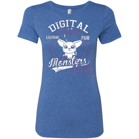 T-Shirts Vintage Royal / Small Lightning Paw Women's Triblend T-Shirt