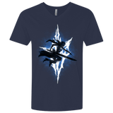 T-Shirts Midnight Navy / X-Small Lightning Returns Men's Premium V-Neck