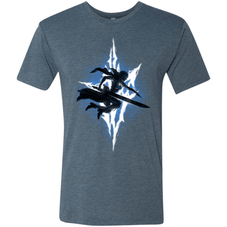 T-Shirts Indigo / Small Lightning Returns Men's Triblend T-Shirt