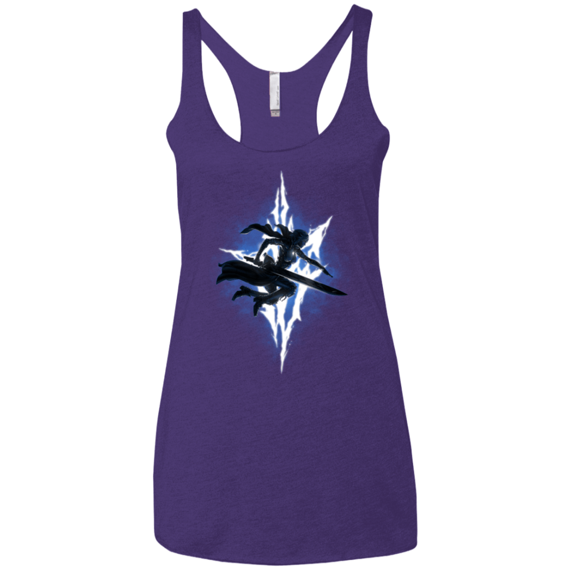 T-Shirts Purple / X-Small Lightning Returns Women's Triblend Racerback Tank