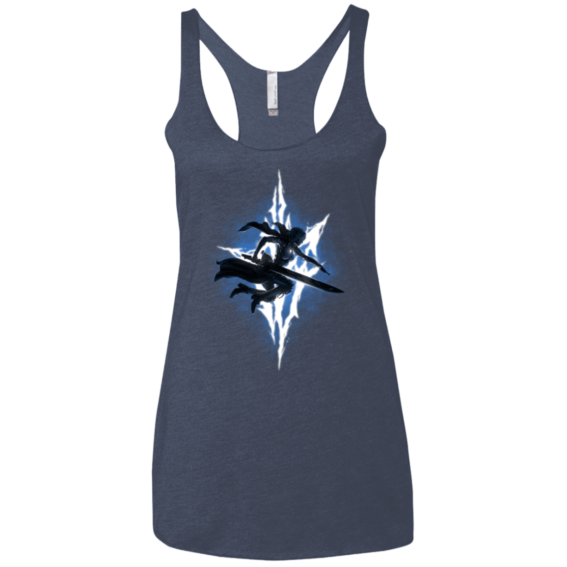 T-Shirts Vintage Navy / X-Small Lightning Returns Women's Triblend Racerback Tank