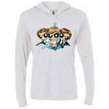 T-Shirts Heather White / X-Small Lightside Triblend Long Sleeve Hoodie Tee