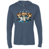 T-Shirts Indigo / X-Small Lightside Triblend Long Sleeve Hoodie Tee