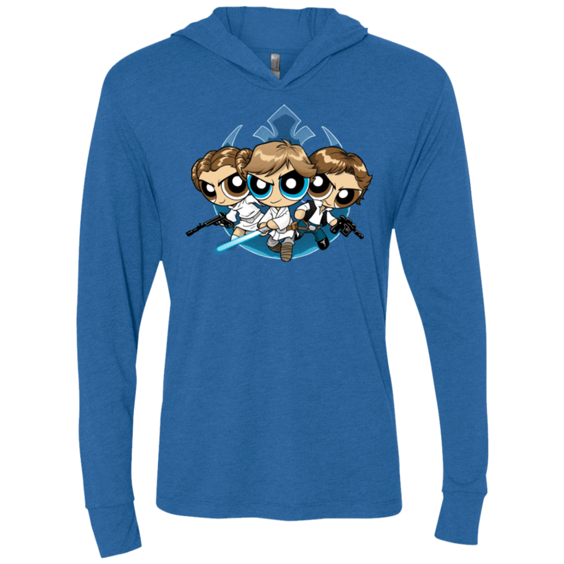 T-Shirts Vintage Royal / X-Small Lightside Triblend Long Sleeve Hoodie Tee