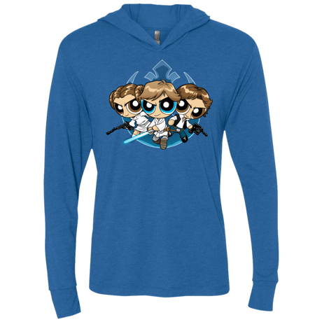 T-Shirts Vintage Royal / X-Small Lightside Triblend Long Sleeve Hoodie Tee