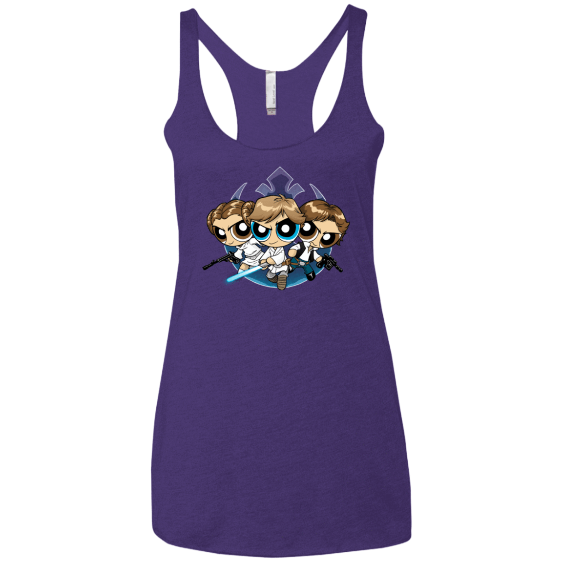 T-Shirts Purple / X-Small Lightside Women's Triblend Racerback Tank