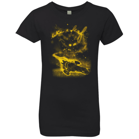 T-Shirts Black / YXS Like a Leaf Girls Premium T-Shirt