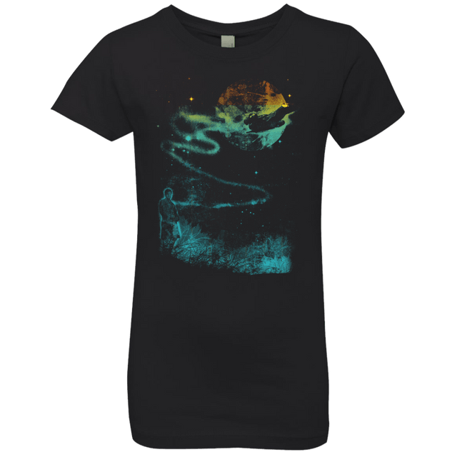 T-Shirts Black / YXS Like a Leaf Girls Premium T-Shirt