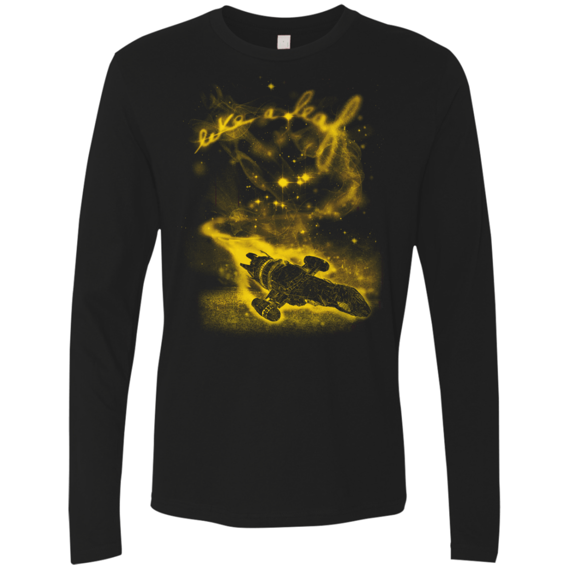 T-Shirts Black / S Like a Leaf Men's Premium Long Sleeve