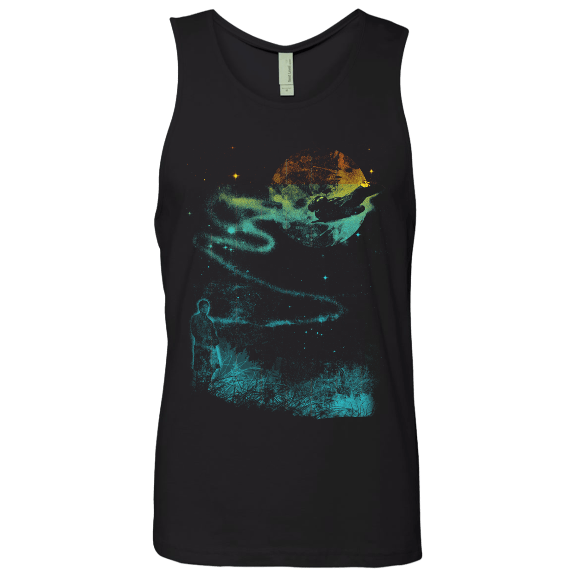 T-Shirts Black / S Like a Leaf Men's Premium Tank Top