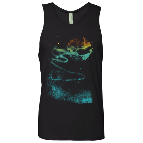 T-Shirts Black / S Like a Leaf Men's Premium Tank Top