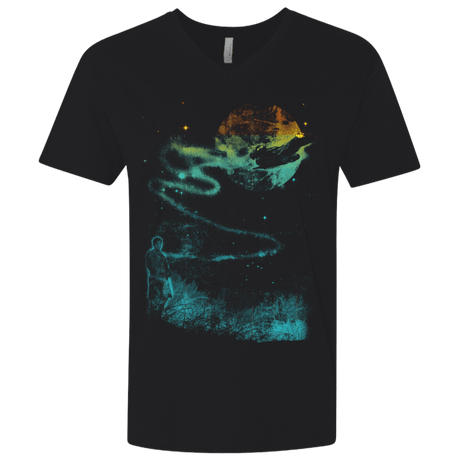 T-Shirts Black / X-Small Like a Leaf Men's Premium V-Neck