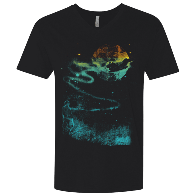 T-Shirts Black / X-Small Like a Leaf Men's Premium V-Neck