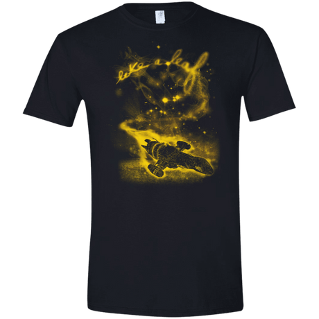 T-Shirts Black / X-Small Like a Leaf Men's Semi-Fitted Softstyle