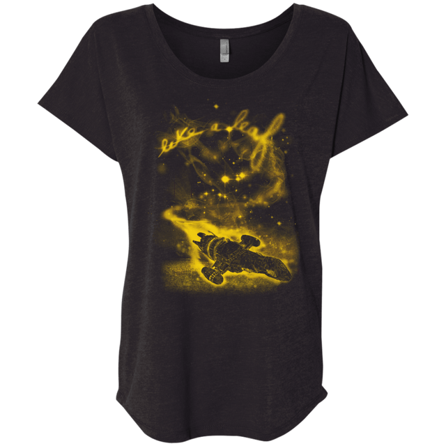 T-Shirts Vintage Black / X-Small Like a Leaf Triblend Dolman Sleeve