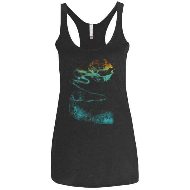 T-Shirts Vintage Black / X-Small Like a Leaf Women's Triblend Racerback Tank