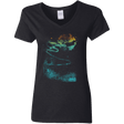 T-Shirts Black / S Like a Leaf Women's V-Neck T-Shirt