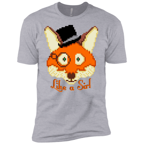 T-Shirts Heather Grey / YXS Like A Sir Boys Premium T-Shirt