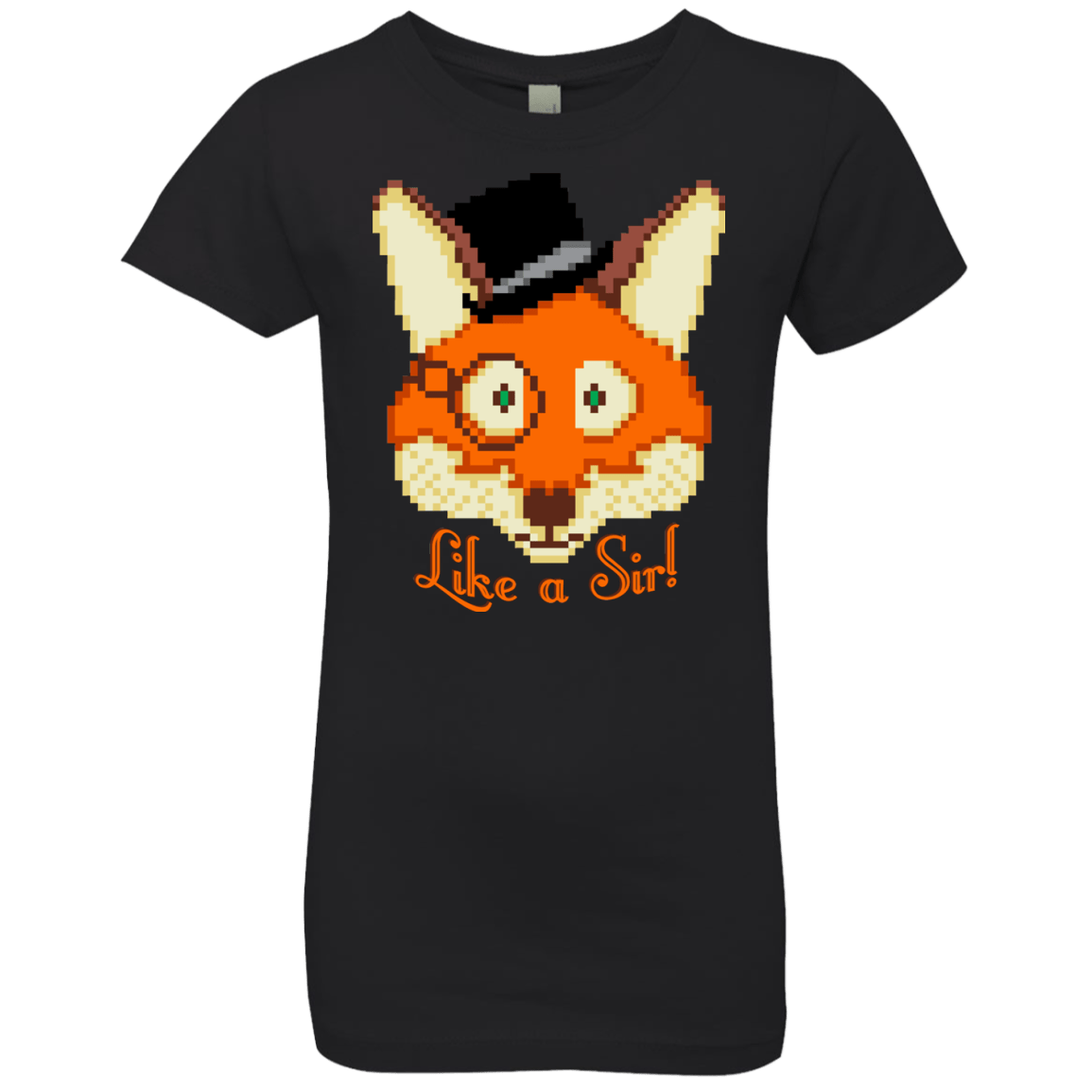 T-Shirts Black / YXS Like A Sir Girls Premium T-Shirt