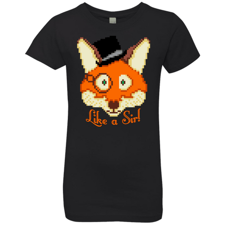 T-Shirts Black / YXS Like A Sir Girls Premium T-Shirt