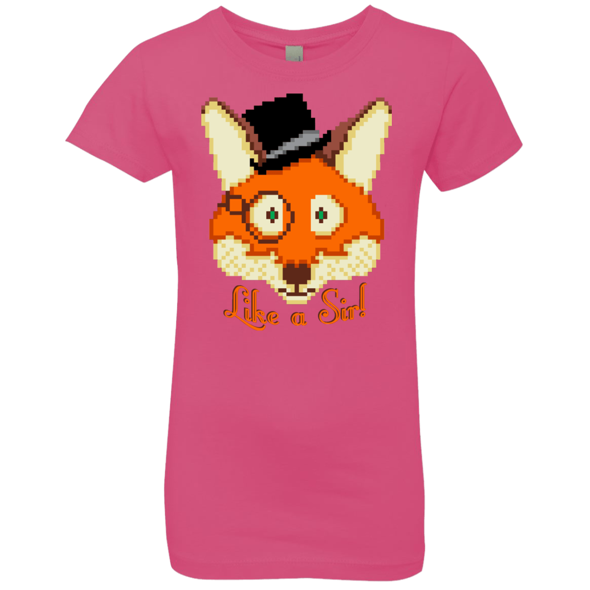 T-Shirts Hot Pink / YXS Like A Sir Girls Premium T-Shirt