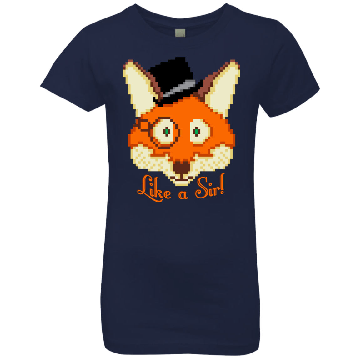 T-Shirts Midnight Navy / YXS Like A Sir Girls Premium T-Shirt