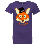 T-Shirts Purple Rush / YXS Like A Sir Girls Premium T-Shirt