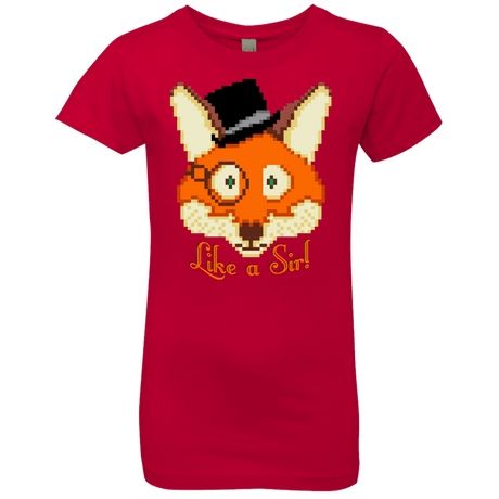 T-Shirts Red / YXS Like A Sir Girls Premium T-Shirt