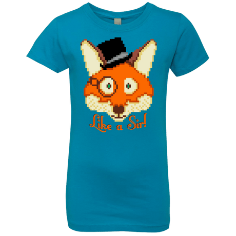 T-Shirts Turquoise / YXS Like A Sir Girls Premium T-Shirt