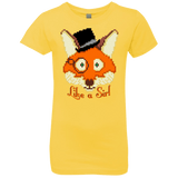 T-Shirts Vibrant Yellow / YXS Like A Sir Girls Premium T-Shirt