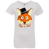 T-Shirts White / YXS Like A Sir Girls Premium T-Shirt