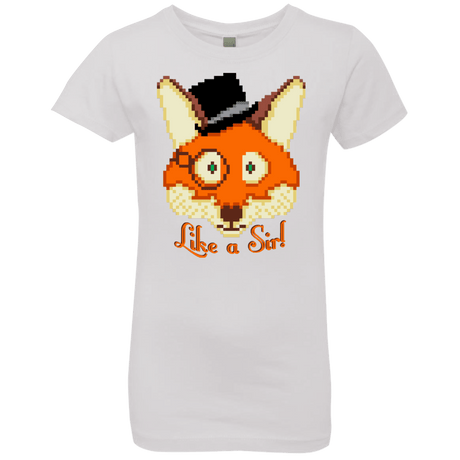 T-Shirts White / YXS Like A Sir Girls Premium T-Shirt