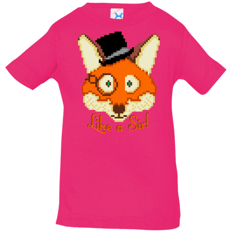 T-Shirts Hot Pink / 6 Months Like A Sir Infant Premium T-Shirt