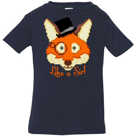 T-Shirts Navy / 6 Months Like A Sir Infant Premium T-Shirt