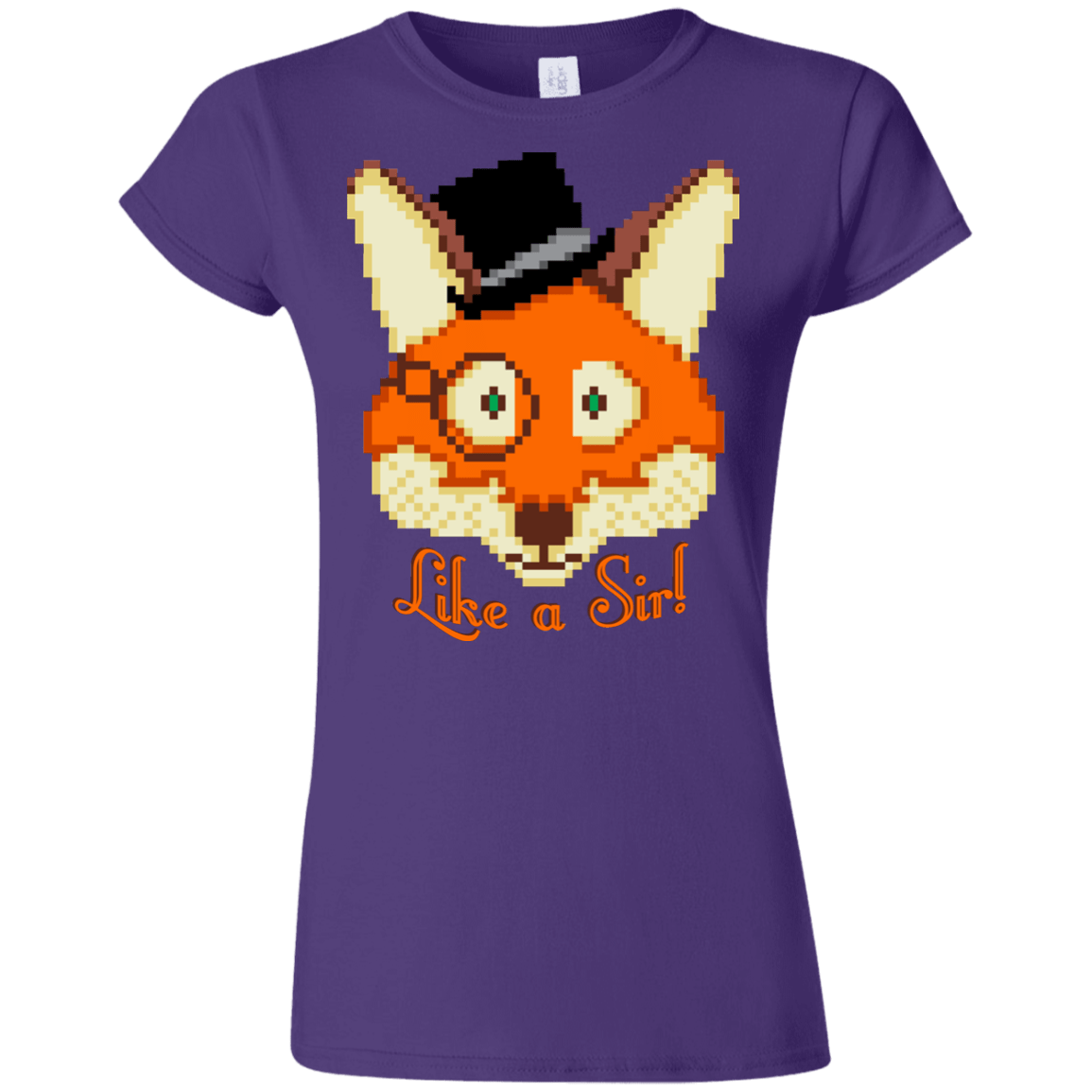 T-Shirts Purple / S Like A Sir Junior Slimmer-Fit T-Shirt