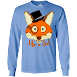 T-Shirts Carolina Blue / S Like A Sir Men's Long Sleeve T-Shirt