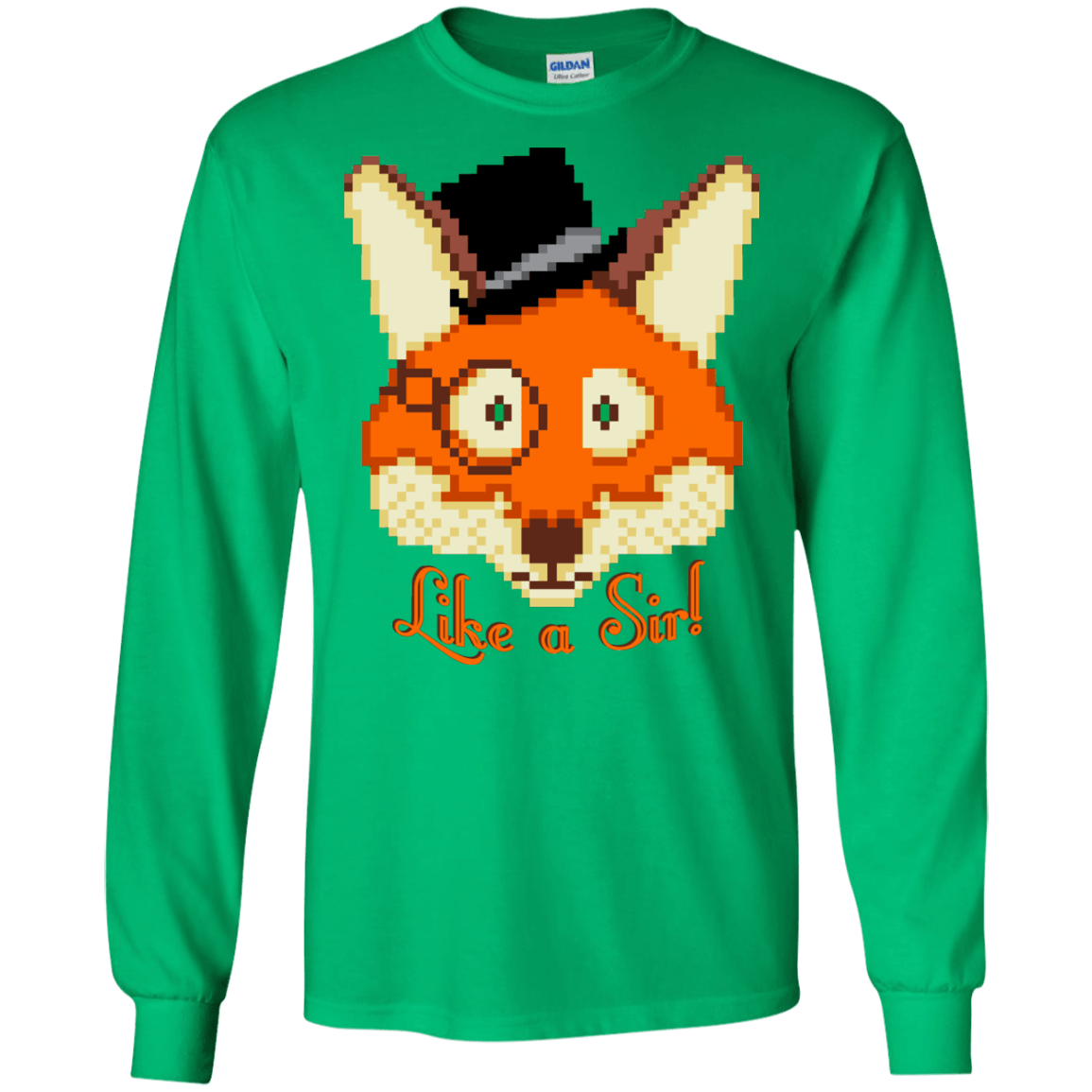 T-Shirts Irish Green / S Like A Sir Men's Long Sleeve T-Shirt